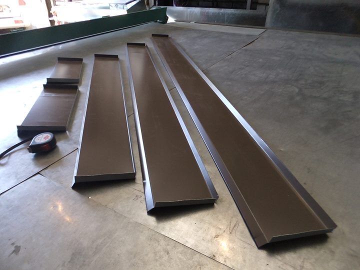 Отливы для окон и крыш из металла под заказ