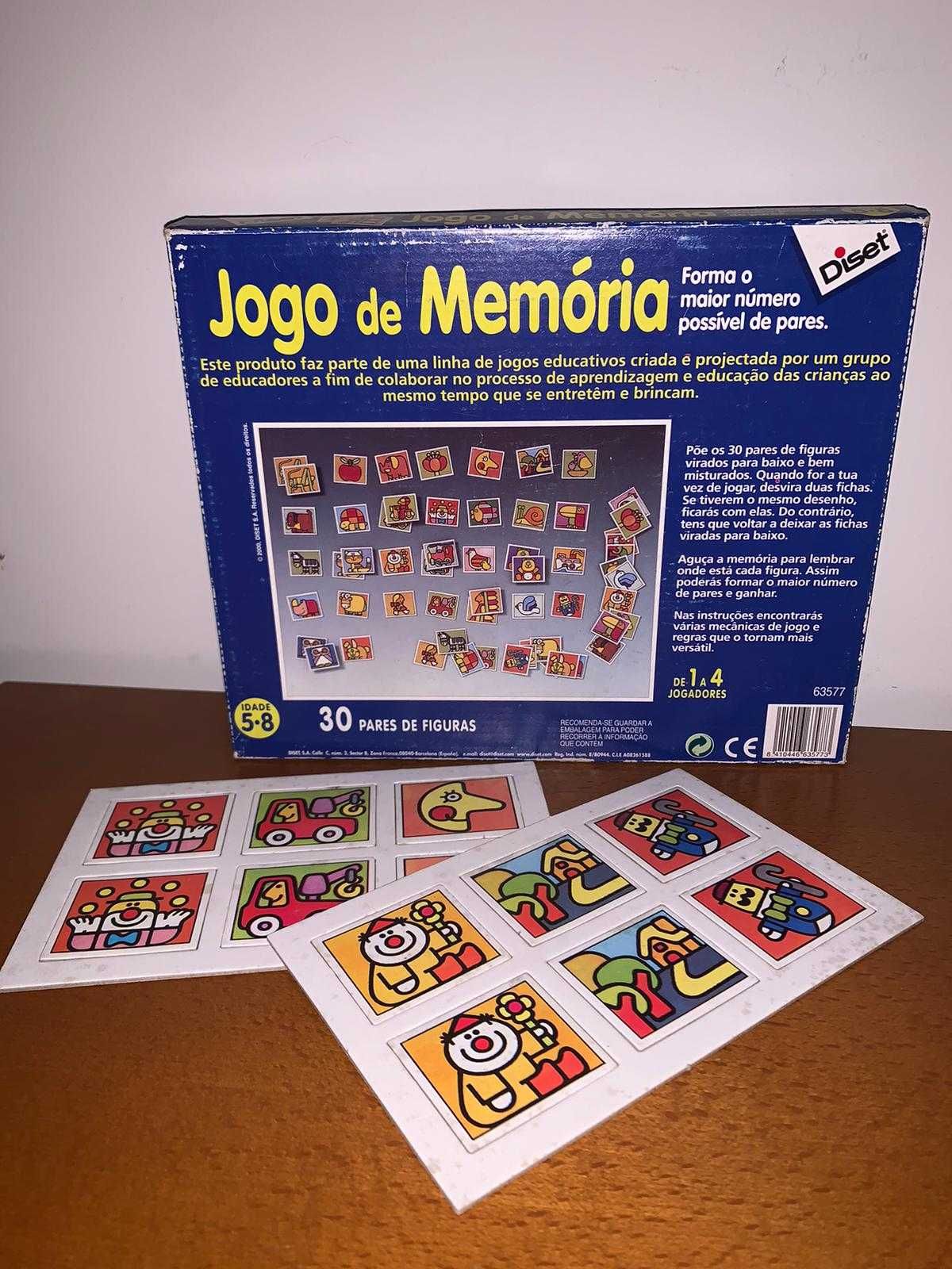 Jogo de Memória para crianças - Idade 5+