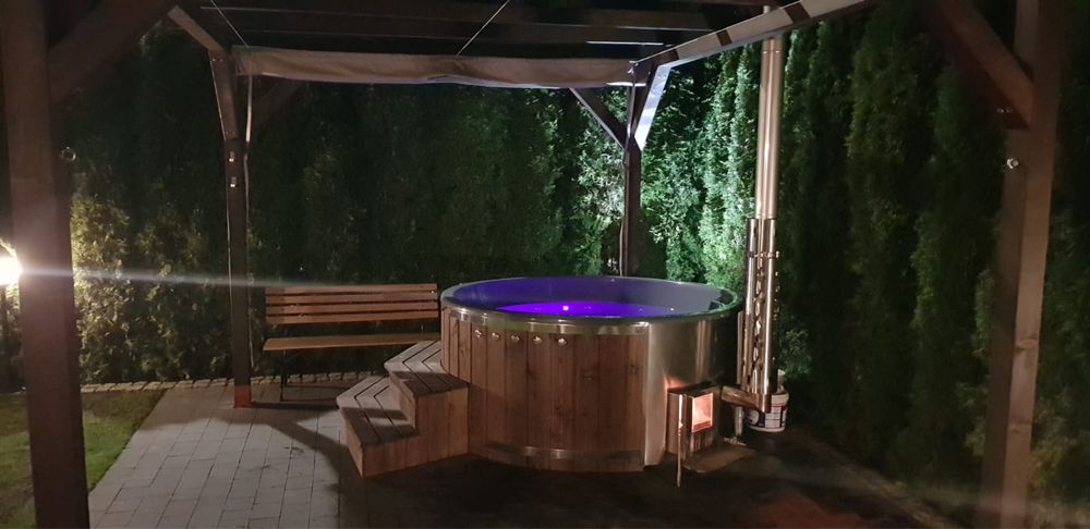 Balia bania Jacuzzi ogrodowa gorąca beczka