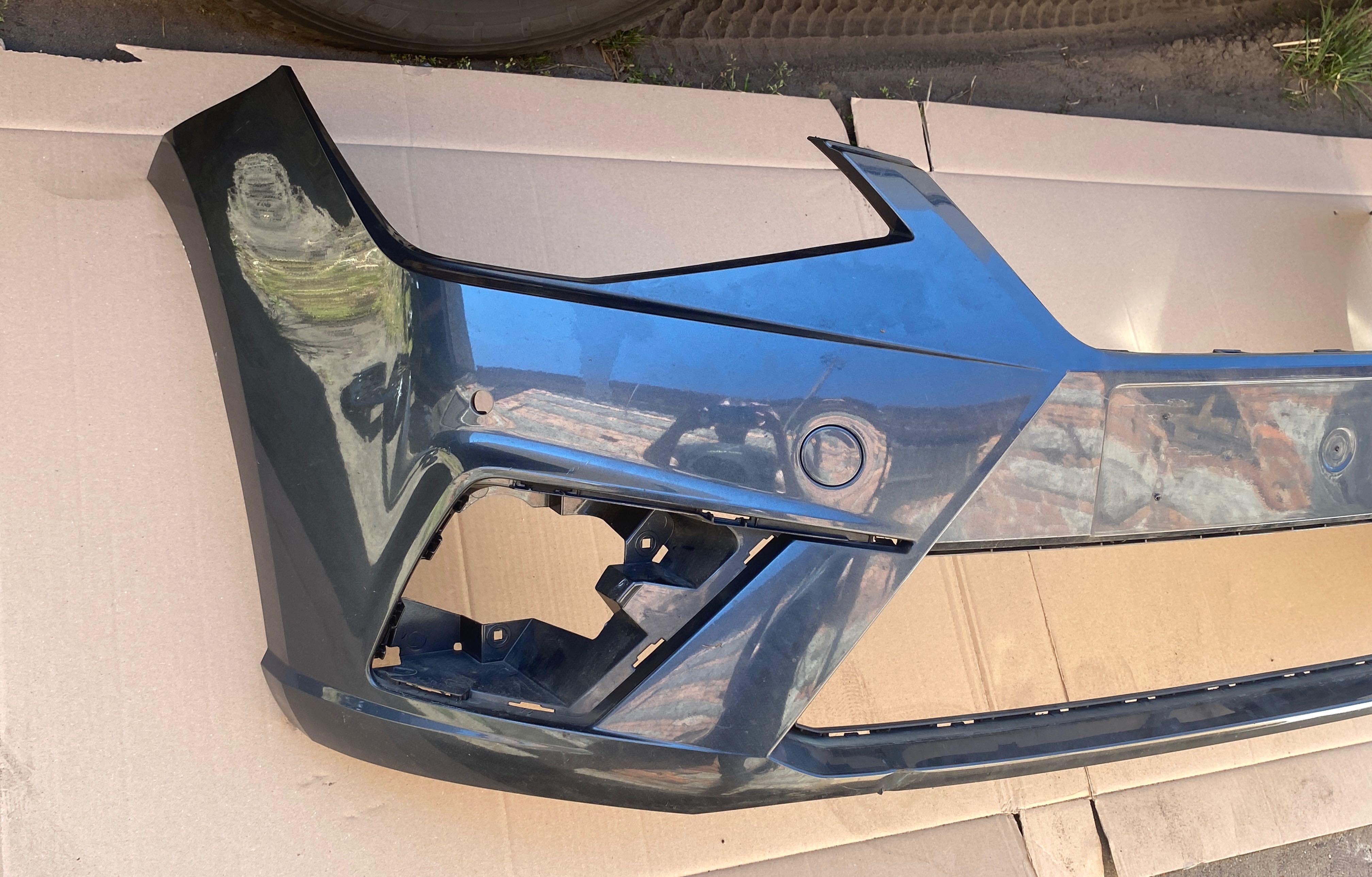 Seat Ibiza V 6F0 zderzak przedni przód idealny oryginał