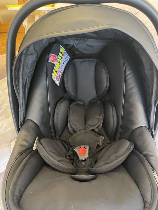 Carrinho V Pack+babycoque reclinavel + base isofix