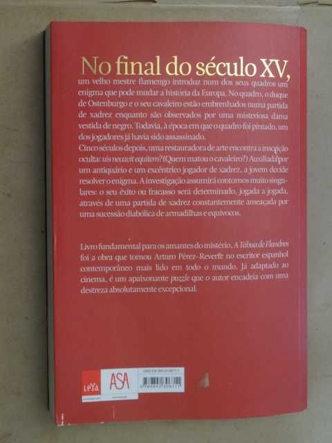 A Tábua de Flandres de Arturo Pérez-Reverte - 1ª Edição