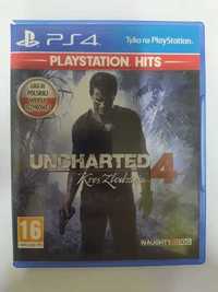 Gra Uncharted 4 PS4 PS5 Płyta PL