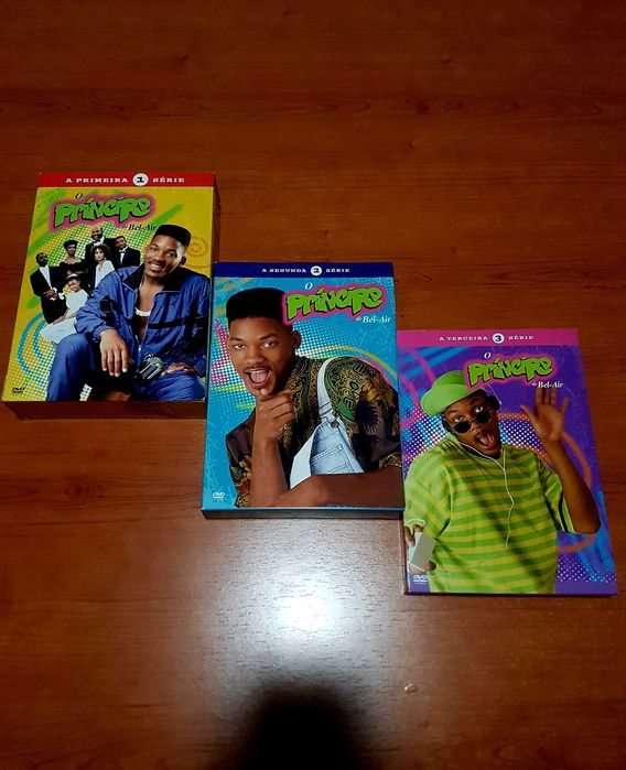 O PRINCÍPE DE BEL-AIR (Will Smith) 3Séries/73Episód/13dvds verificados
