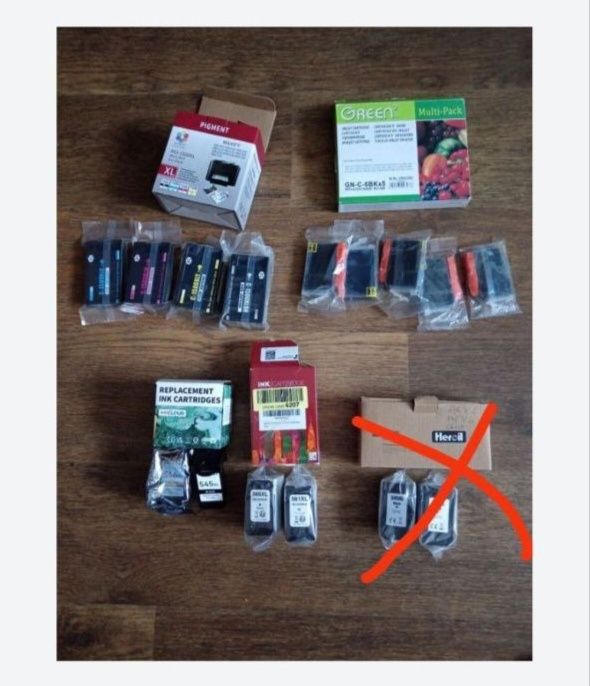 Нові картриджі для принтера Canon,