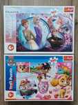 Puzzle Trefl Дисней Ледяное сердце 2 160 эл. PAW Patrol 100 эл.41х27,5