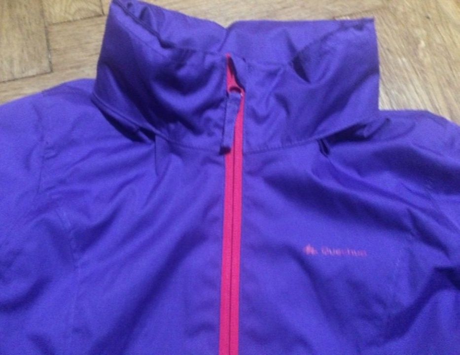 Куртка вітровка  Quechua для дівчинки 7-9 років