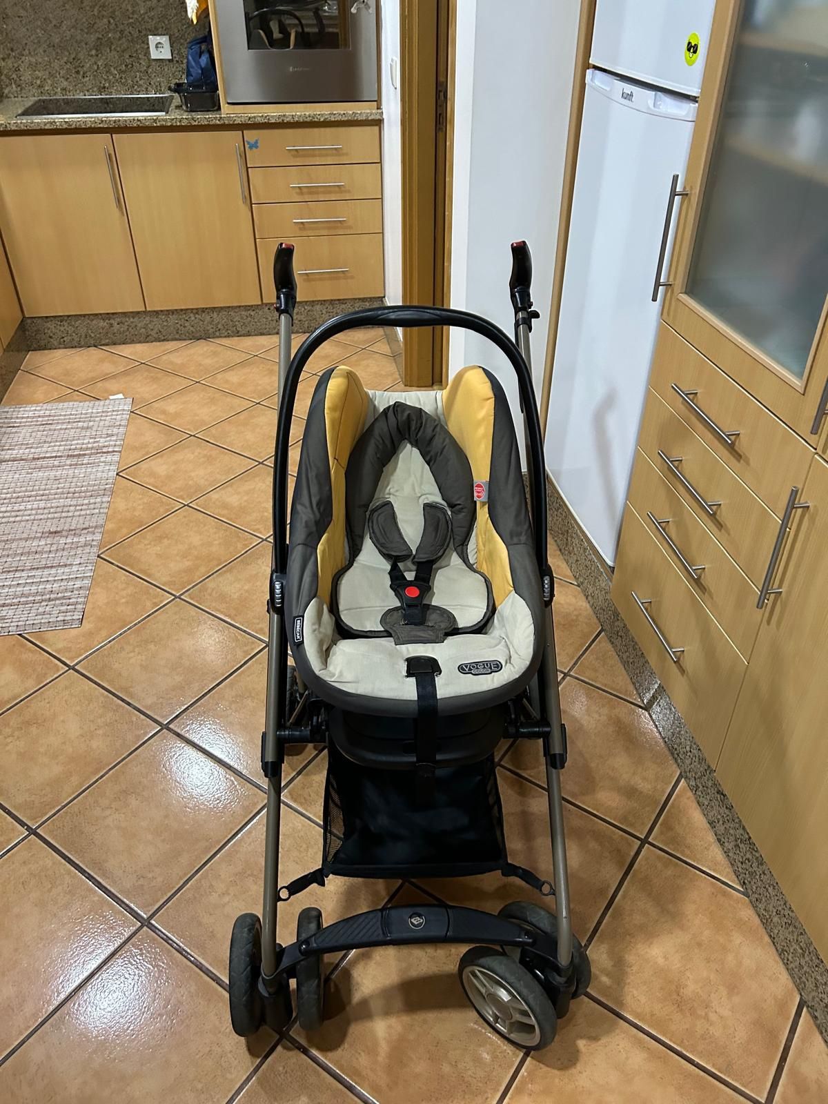 Carrinho bebe trio Bébécar