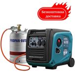 Генератор інверторний газо-бензиновий 4 кВт Німеччина KS 4000iEG S