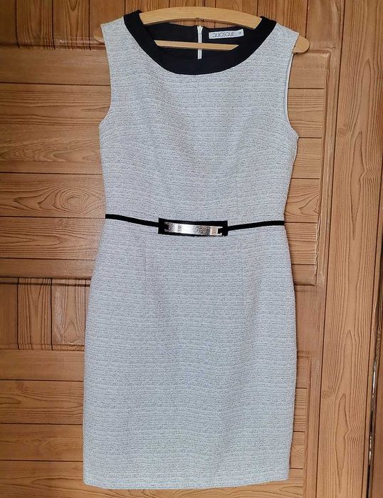 Sukienka Quiosque 34 XS ołówkowa tuba dzianiny wesele elegancka biuro