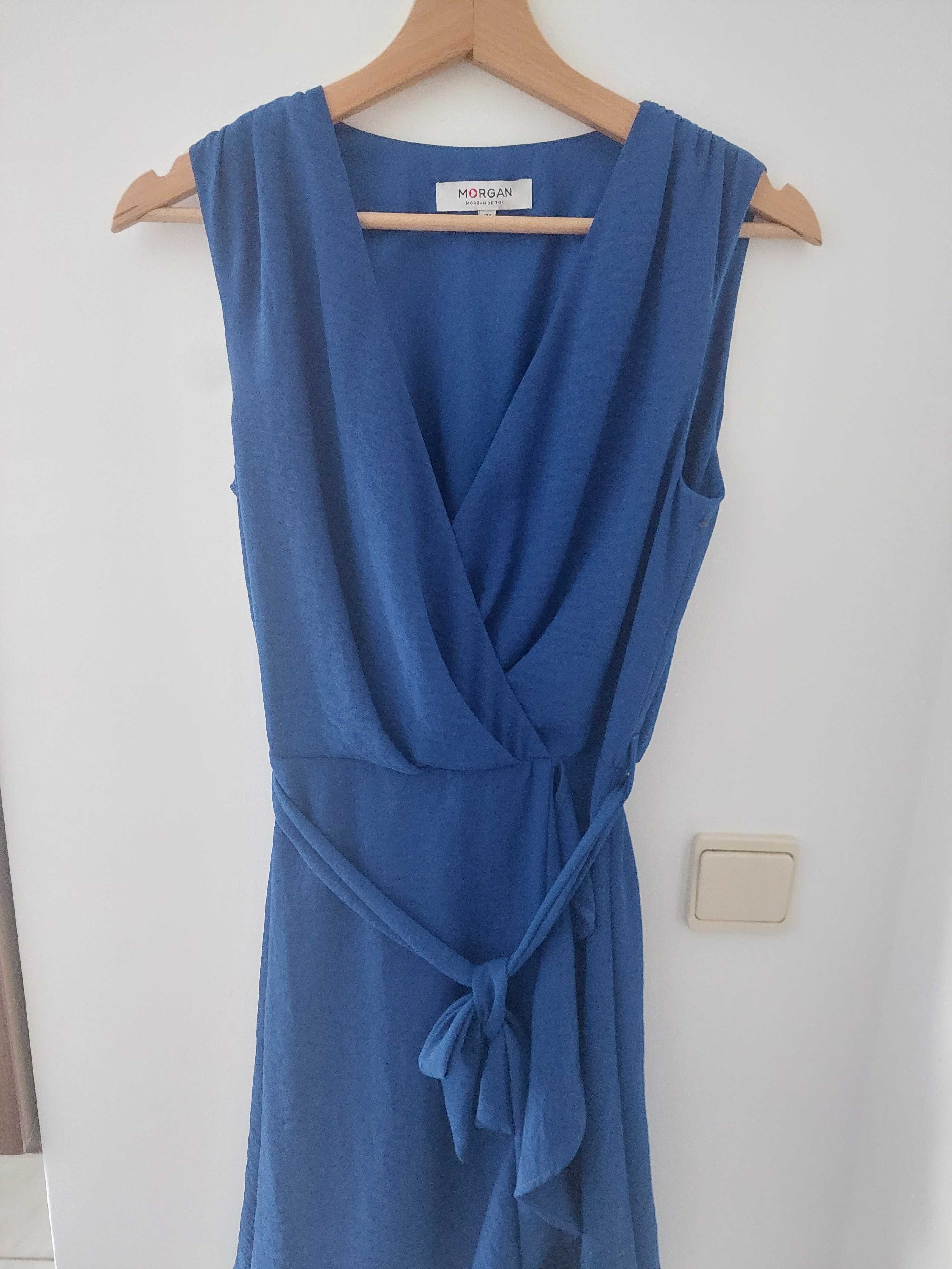 Vestido azul Morgan