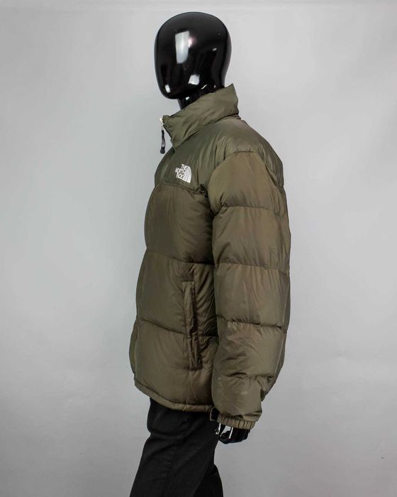 Крутой дутый пуховик The North Face 1996 retro nuptse jacket.Размер XL