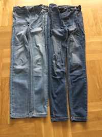 Calzedonia legginsy jeansy push up S zestaw