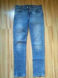 Spodnie jeansy levis 511 W29 L32 super stan