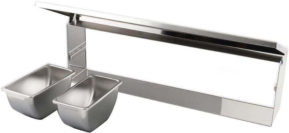 6 pojemnikow x 460 ml, pojemnik na przyprawy, żywność stal nierdzewna