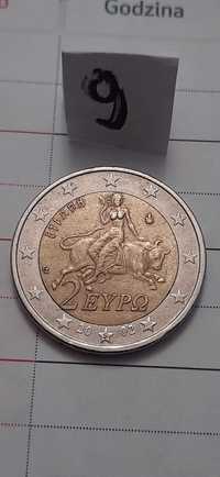 2 Euro 2002 Grecja: Europa porwana przez Zeusa (Byka) S"Rare Destrukt
