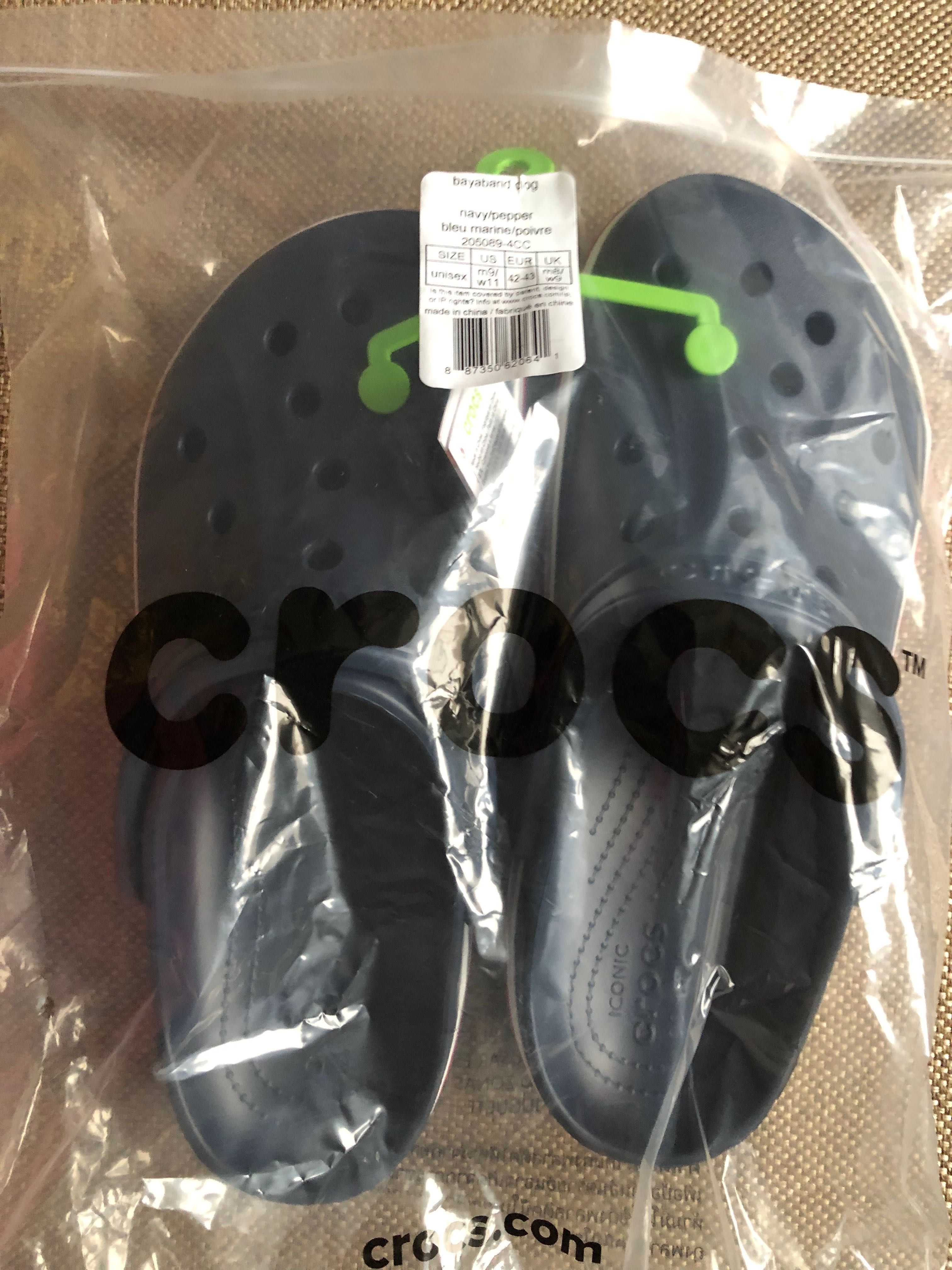 Чоловічі клоги Crocs bayaband clog, крокси, М9 (EUR 42-43), крокси