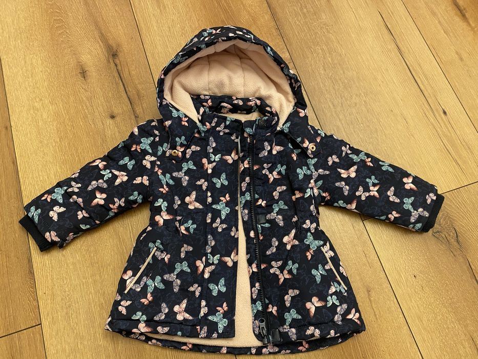 Kurtka zimowa dla dziewczynki 86