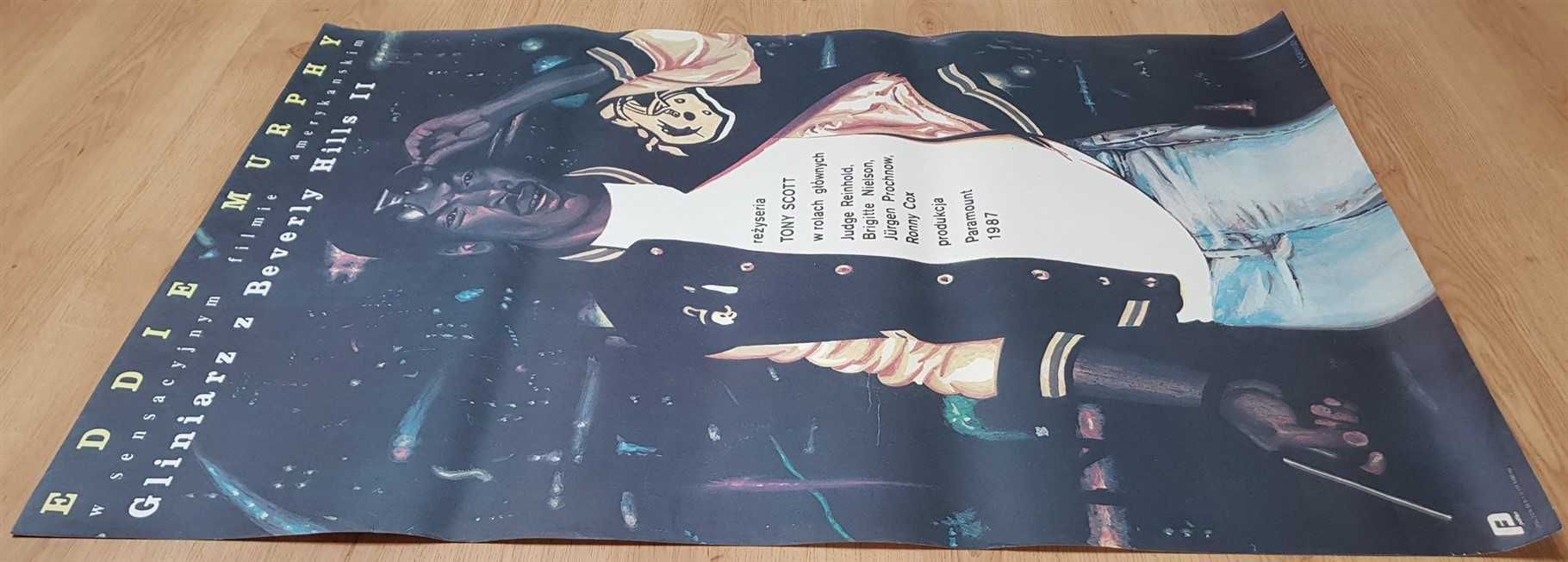 Gliniarz z Beverly Hills 2 ORYGINAŁ plakat 1988 Skorwider