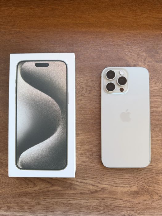 IPhone 15 Pro Max, Natural Titanium, 512GB