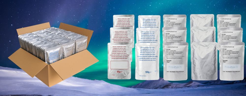 100 Szt  X Saszetki 85/100 G Dla Kotów Najtaniej