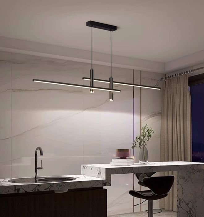 Nowoczesna lampa wisząca Led, Moderna