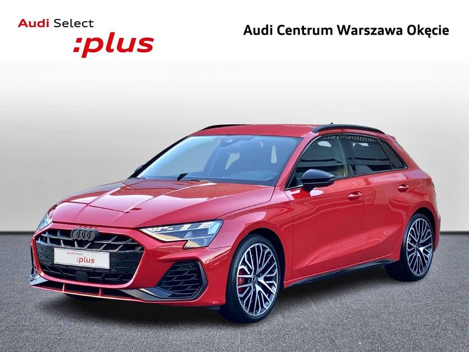 Audi S3 Sportback 333KM quattro S tronic 2025 Czerwony Progressiv metalik