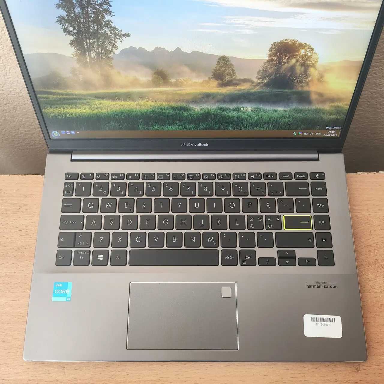 Asus VivoBook S433E 14" FHD/IPS i3-1115G4/8GB DDR4/256SSD/Iris Xe G4/