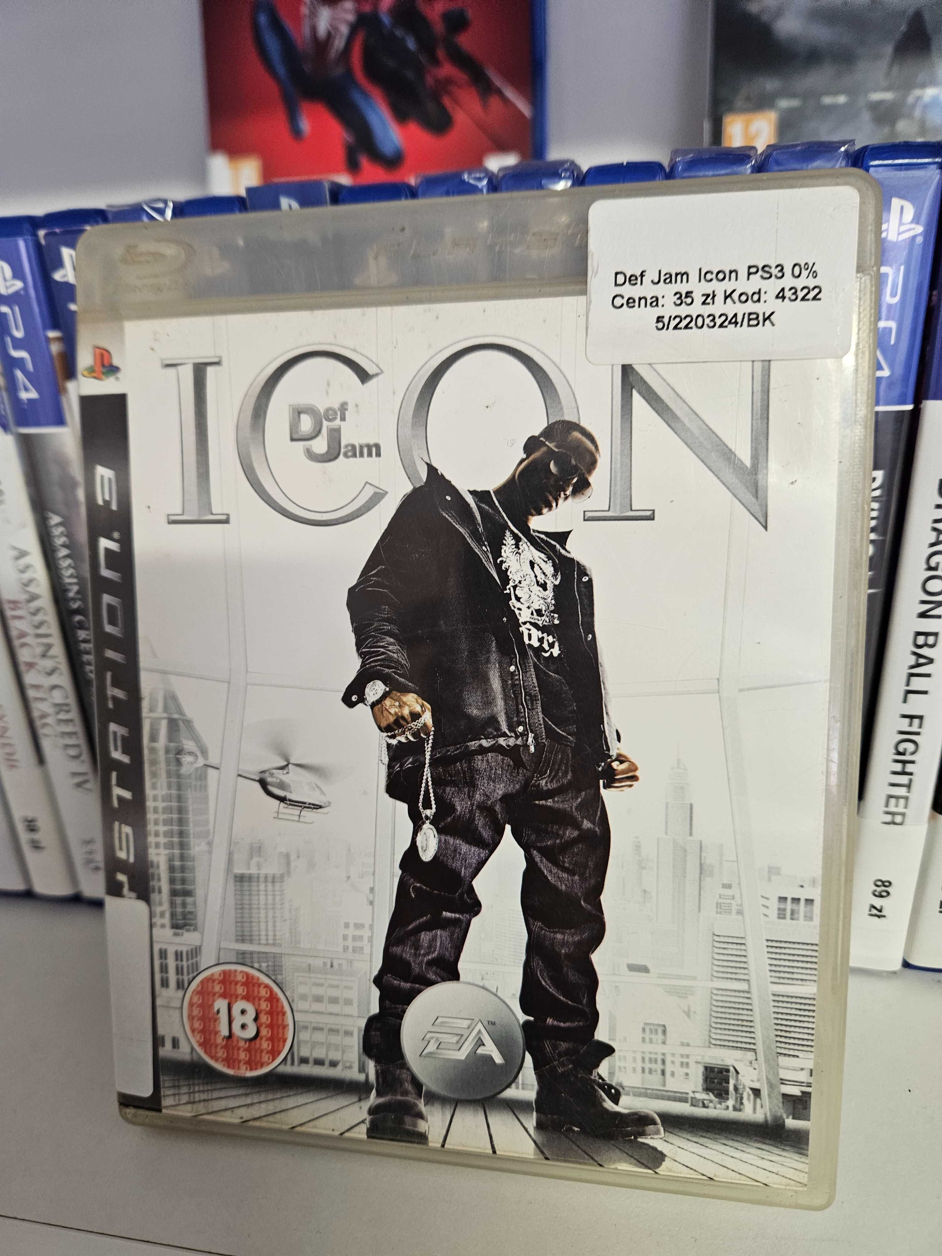 Gra Def Jam Icon PS3 As Game & GSM 4322