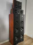 Wielkie Kolumny Stereo STX-F280 Maskownice OKAZJA Satwlitki Centralna