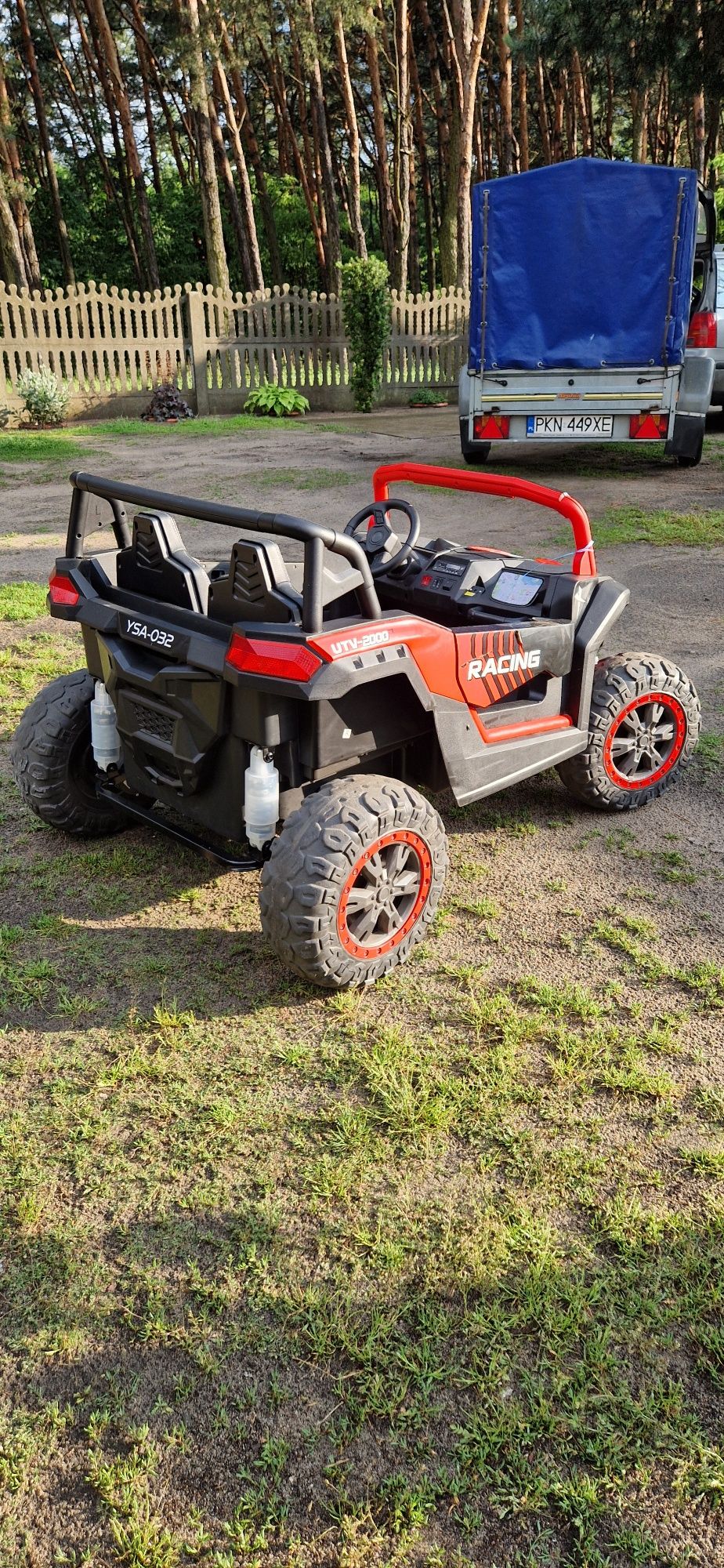 Jeździk quad dla dziecka buggy XXL