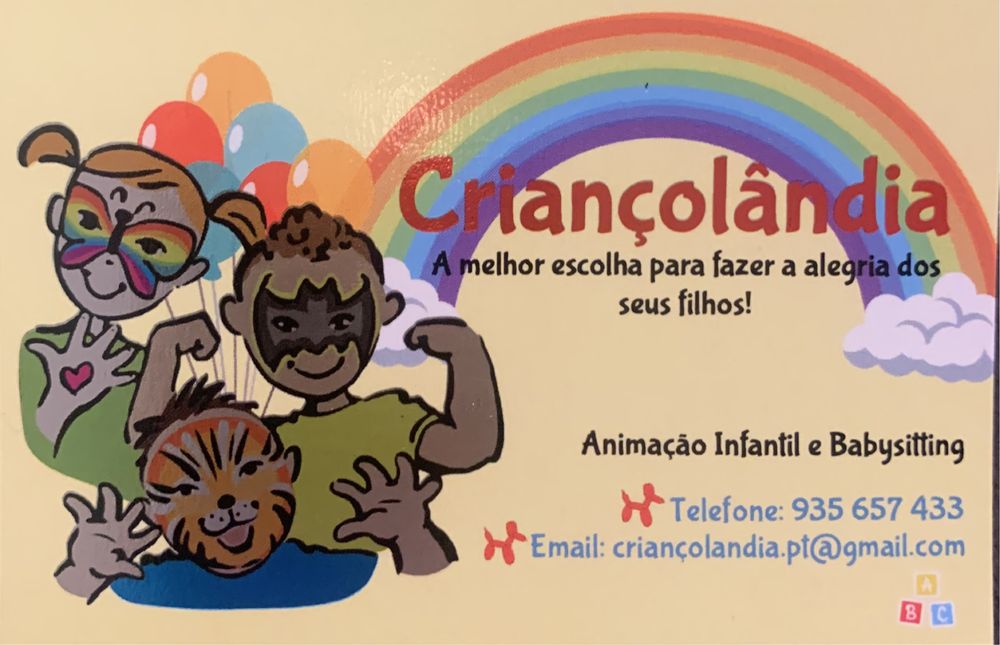 Animação Infantil e Babysitting - Criançolândia