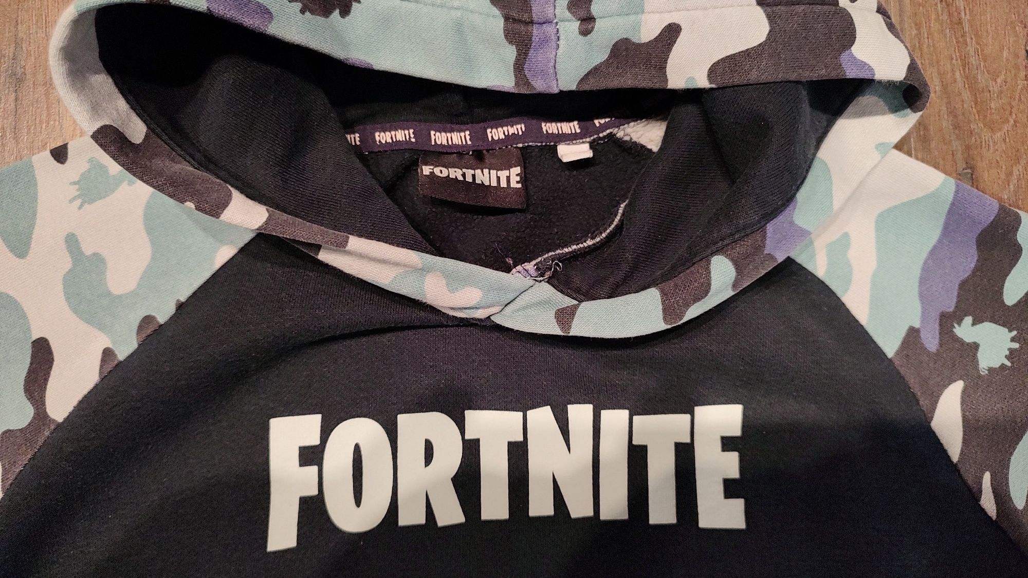 Fortnite bluza dresowa z kapturem chłopięca C&A, 146 cm, 9-10 lat