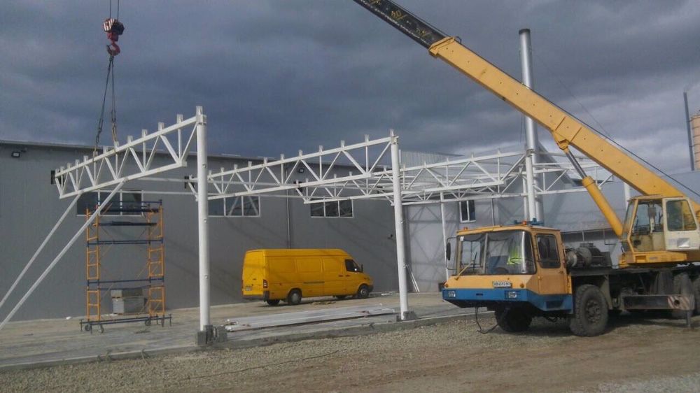 Металлоконструкции, Ангары, Фермы, Навесы.