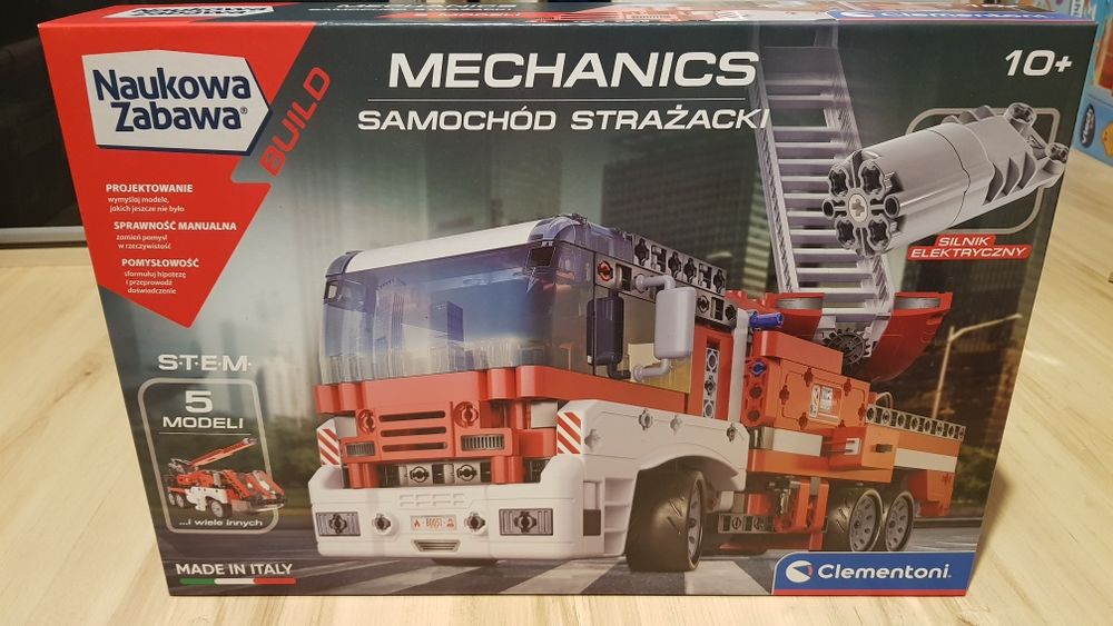 Klocki straż Clementoni technic