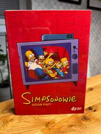 Simpsonowie sezon 5 polska wersja 4 płyty dvd