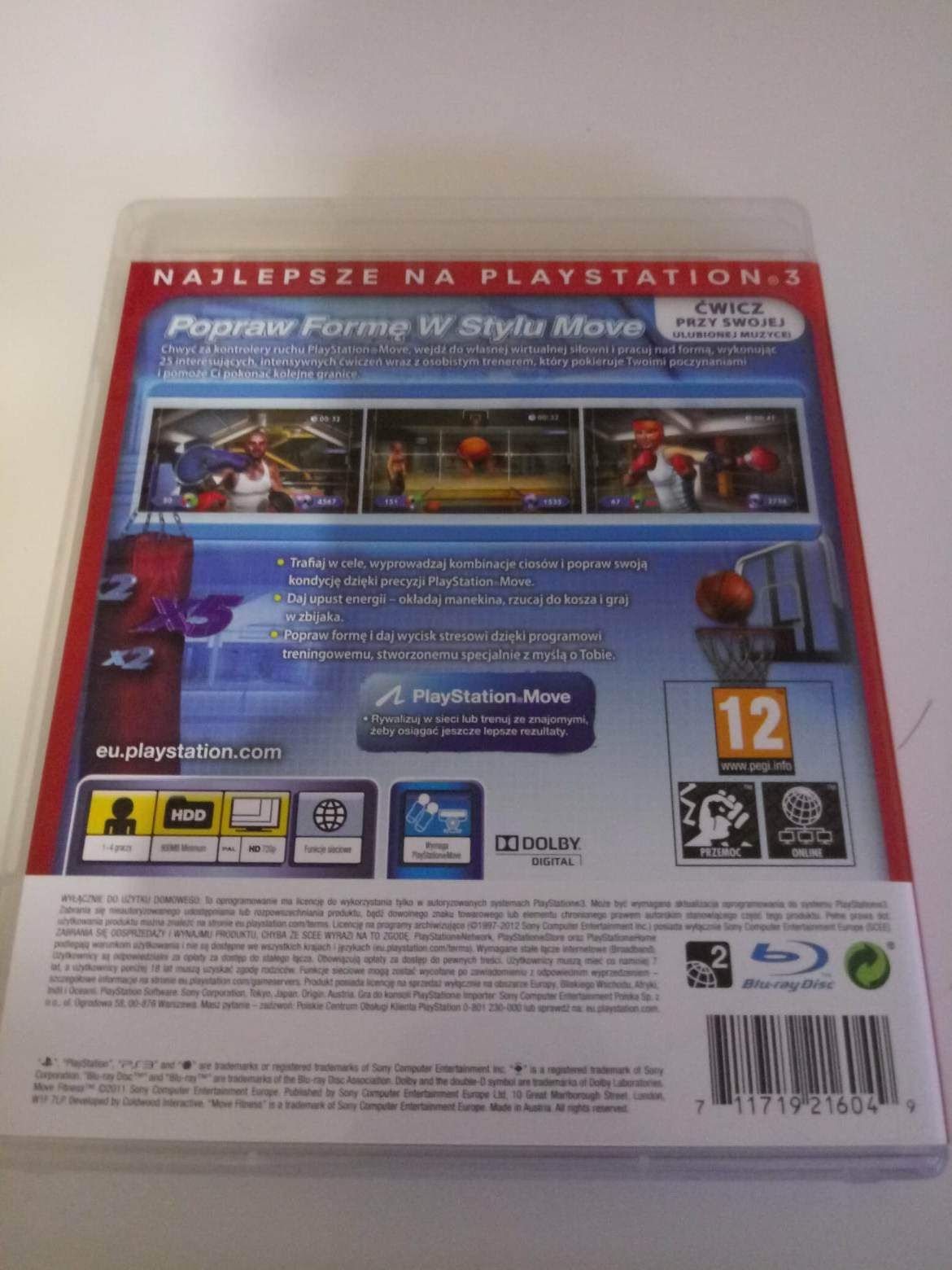Move fitness PL PS3 PlayStation3