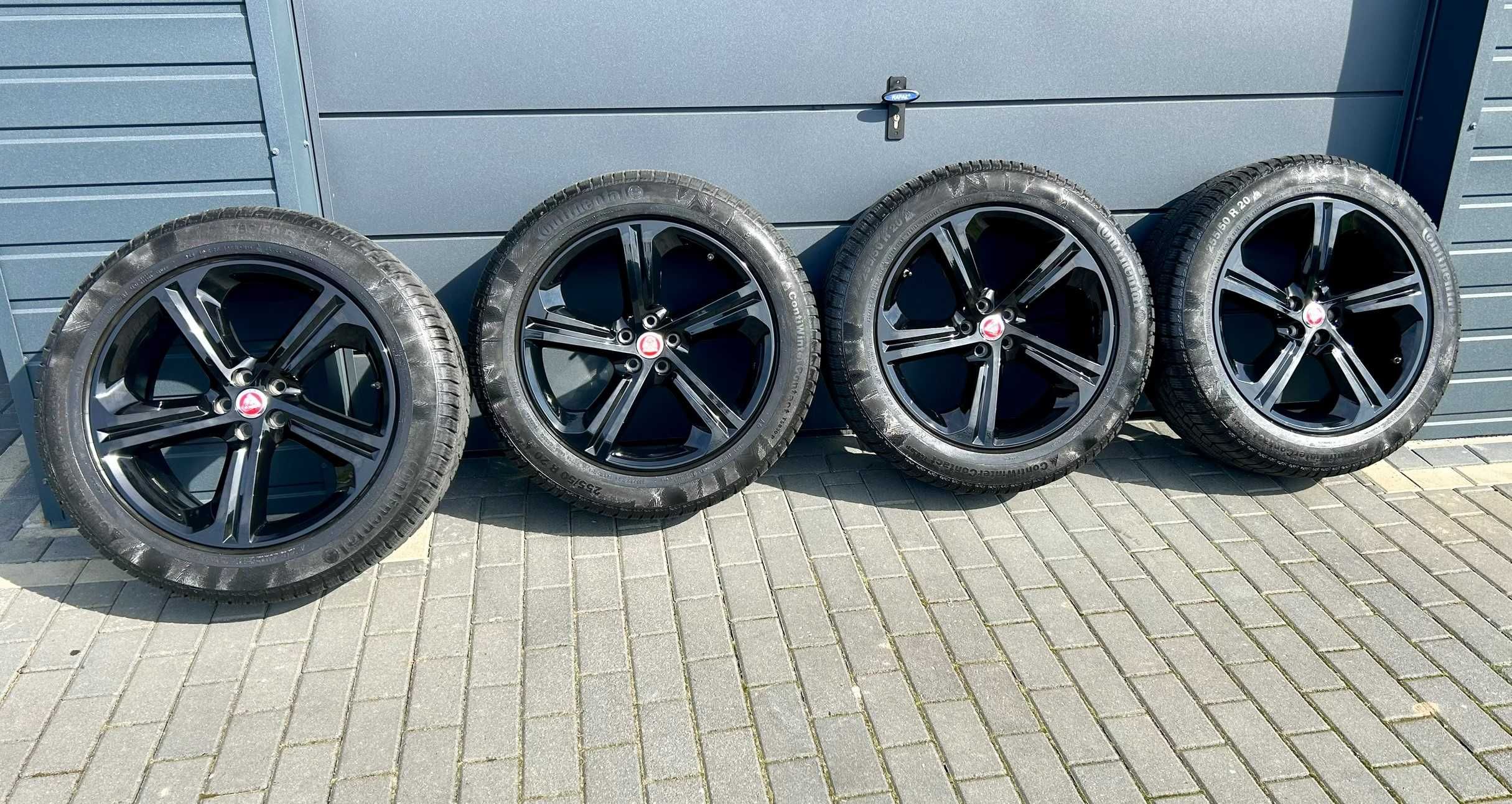 Koła Jaguar F- Pace / Velar 20" + Continental XL 255/50 R20 M+S