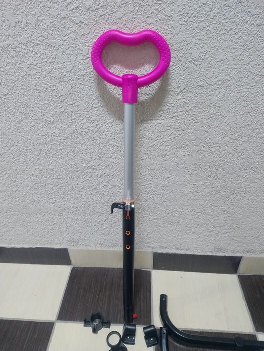 Ручка, сідло та поворотні колеса на дитячий самокат