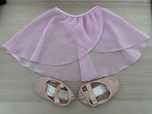 Saia S e sapatilhas 26 ballet