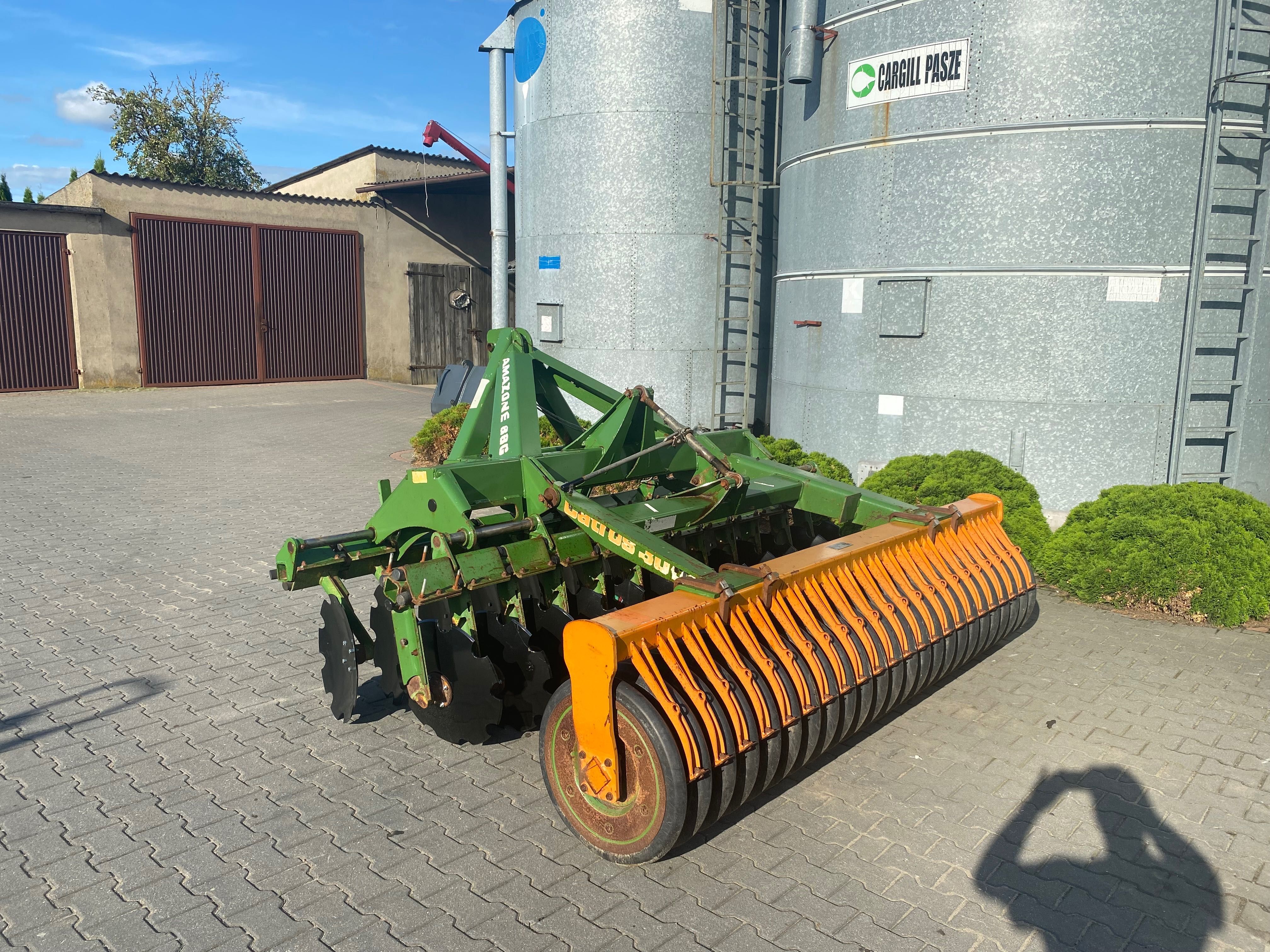 Amazone catros 3001 nowe talerze