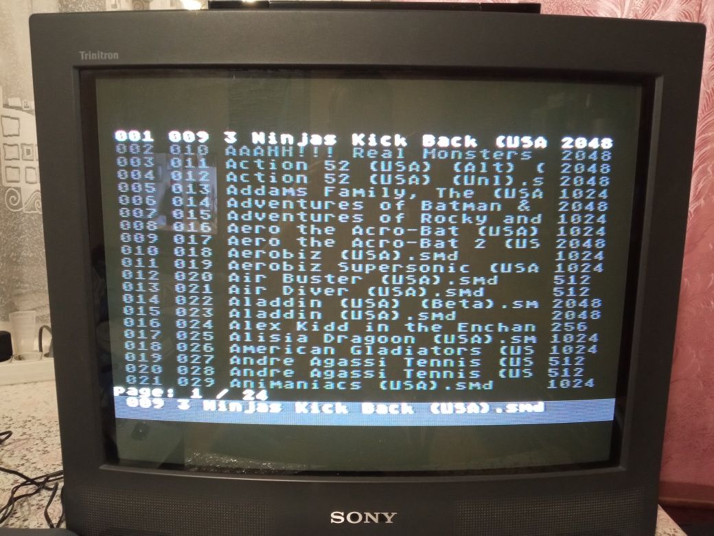 Sega Mega Drive Genesis Flash Cartridge