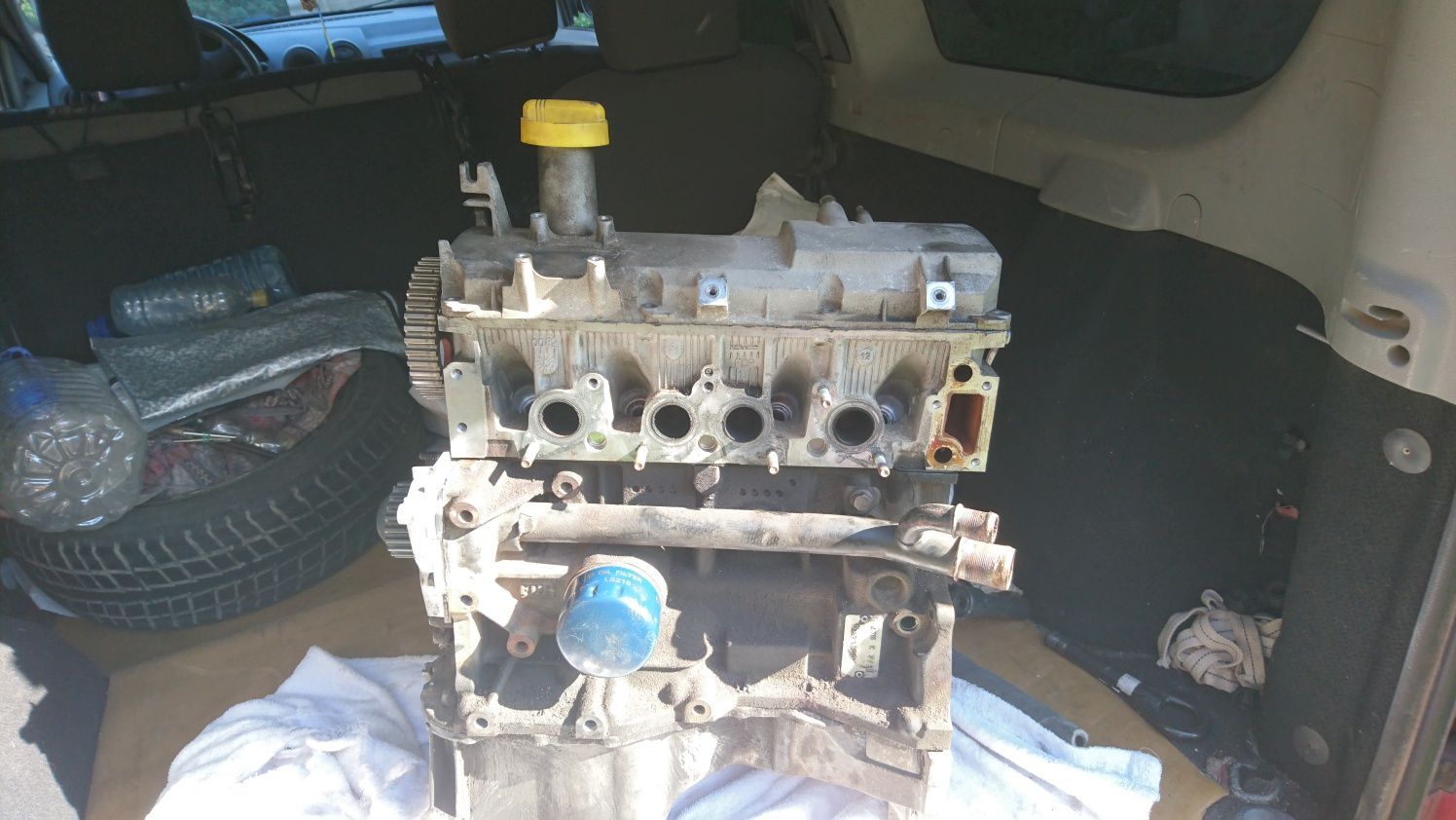 Двигун Рено k7m 720 7700гр.