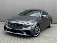 Mercedes C300 AMG 258KM 4x4 Coupe Kamery 360 Virtual Burmester Zamiana