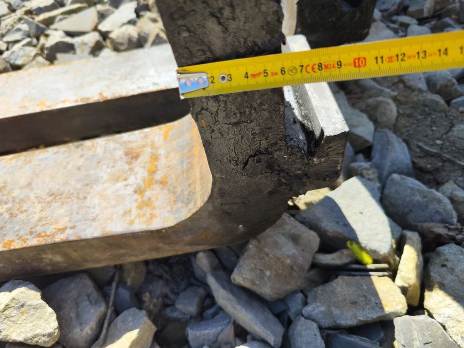 Widły paleciak wózek widłowy TUR komplet długość 120 cm