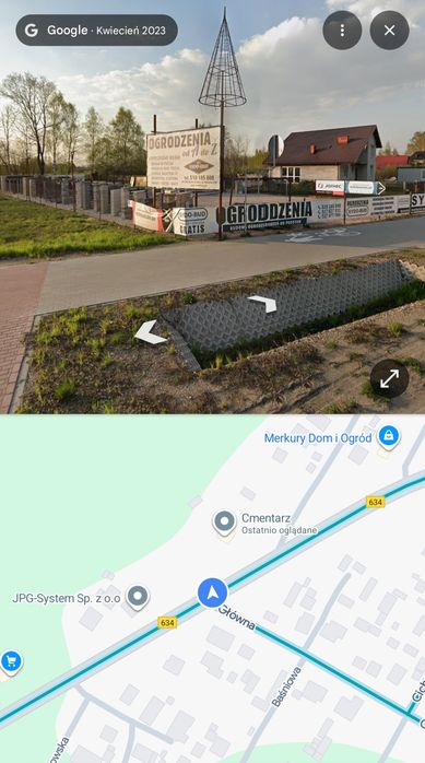 WYNAJMĘ DZIAŁKĘ 60/17 Stare Grabie ul. Szosa Jadowska