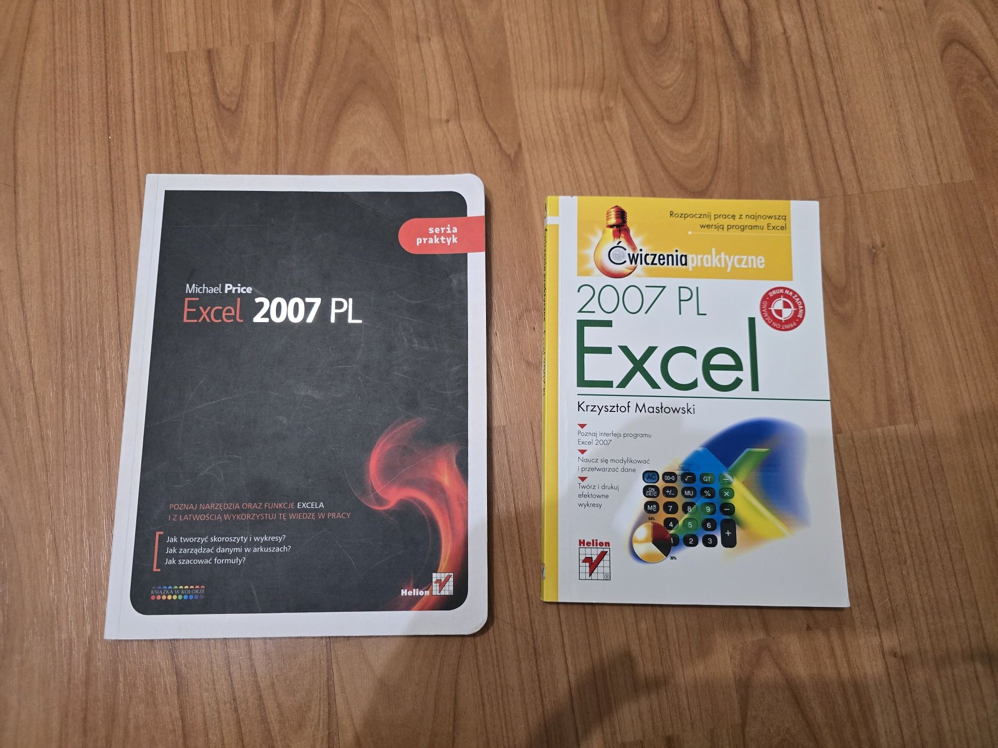 Excel 2007 dobry zestaw książek do nauki