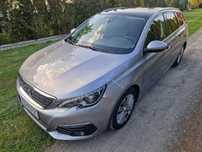 Peugeot 308 1.5 BlueHDi 130KM // Allure, kombi, szklany dach, full LED, navi