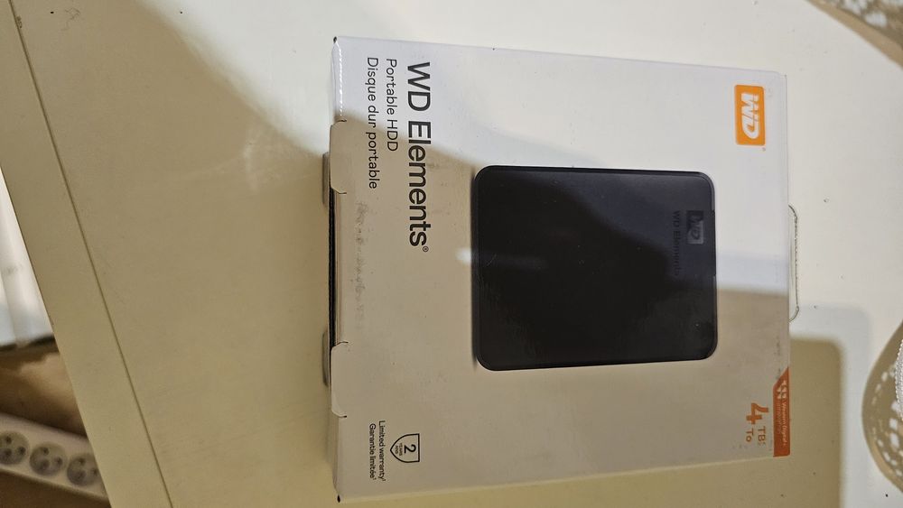 Dysk przenośny WD Elements Portable 4TB USB 3.0