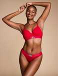 Червоний бюстгальтер ліф, Victoria's Secret 38 С